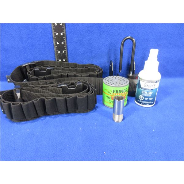 Lot of Misc. - 2 Shotshell Belts, Ruger Lock (No Key)