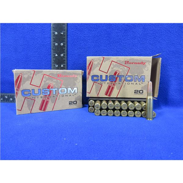 308 Win. 220gr RN Interlock Hornady Custom Cartridges