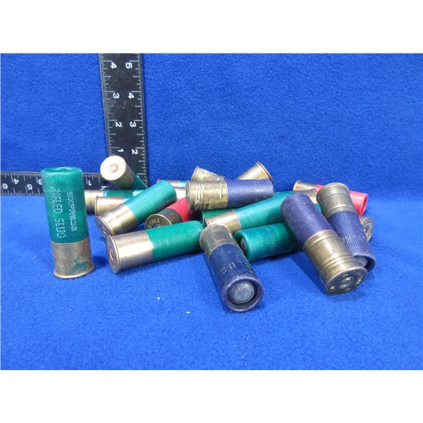 12 Ga 2 3/4" Slugs Mixed Shotshells - Bag of 21