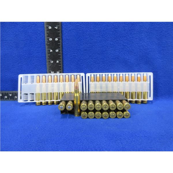 308 Win. Cartridges - Some Maybe Reloads - Bag of 35 - Sold as Components - Must Ship Purolator