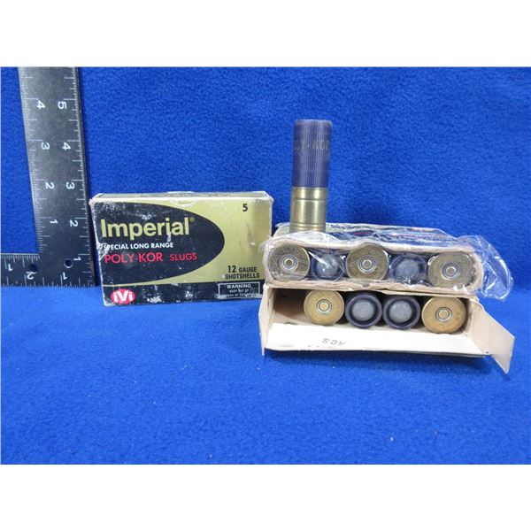 12 Ga 2 3/4" Poly-Kor Slugs Imperial Shotshells