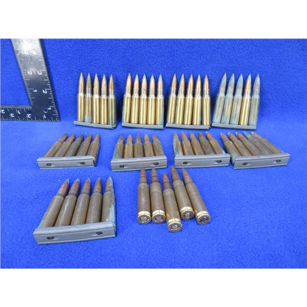 7.62/308 Win. Cartridges - 45 Rounds FMJ, 5 Rounds SP