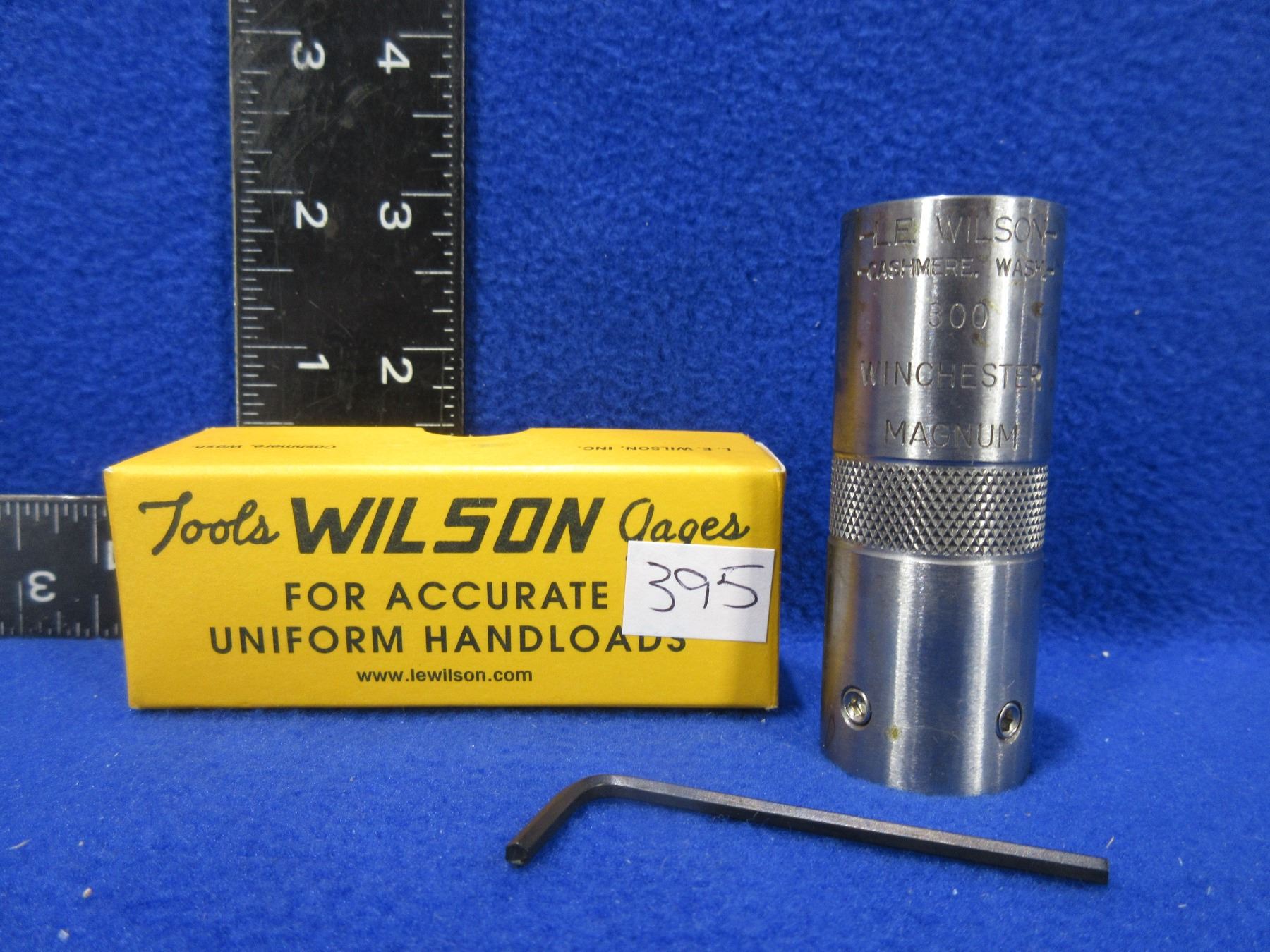 Wilson 300 Win Mag Adj. Case Length Headspace Gauge