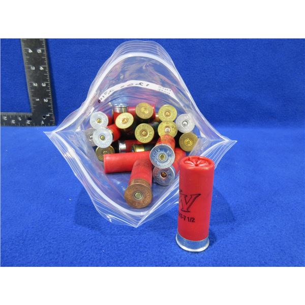 12 Ga 2 3/4" Mixed Shotshells - Bag of 25