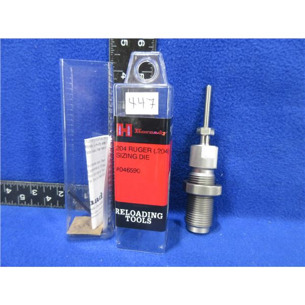 Hornady 204 Ruger Sizing Die # 046590