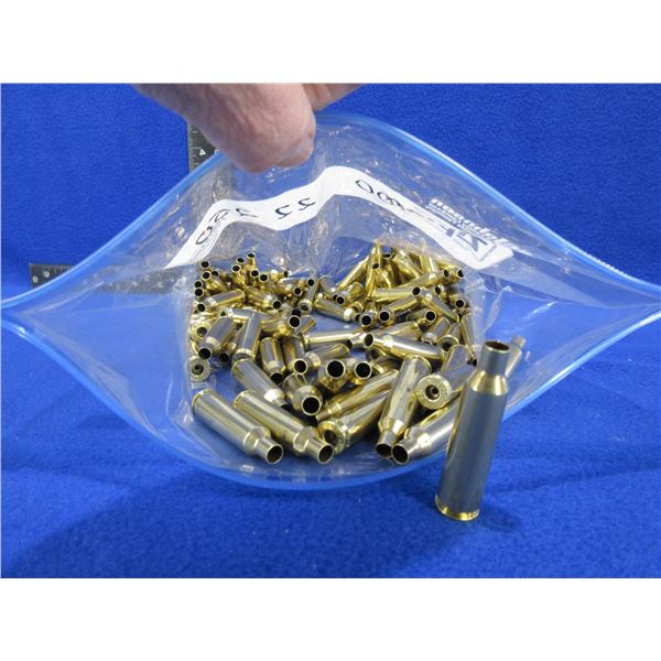 Brass Only - 22-250 Rem. Unprimed - Bag of 100