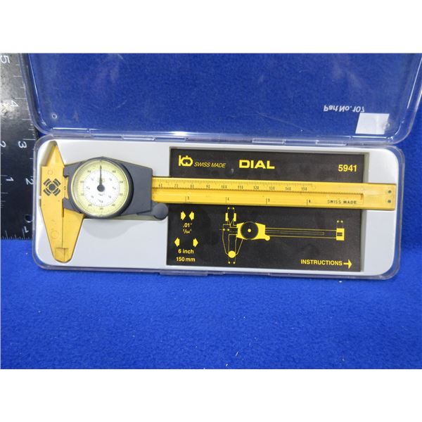 Swiss Made 6" Dial Calipers