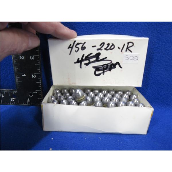 .456" 220gr Bullets - Box of 100