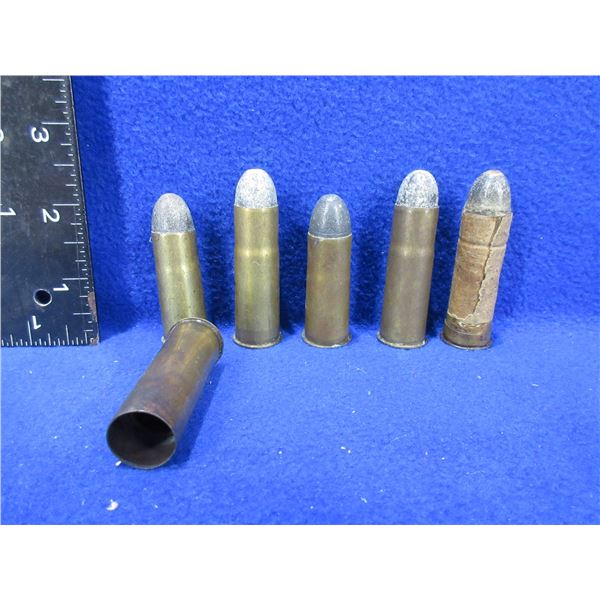 Collector Ammo - 577 Snider Cartridges - Bag of 5 + 1 Brass