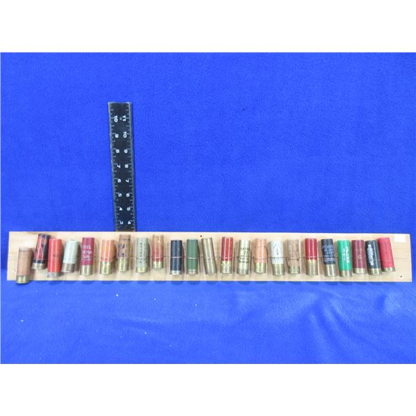 Collector Ammo - 23 Misc. Shotshells on Bullet Board