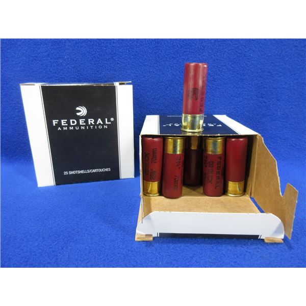12 Ga 2 3/4" 00Buck Federal Shotshells - 2 Boxes of 25