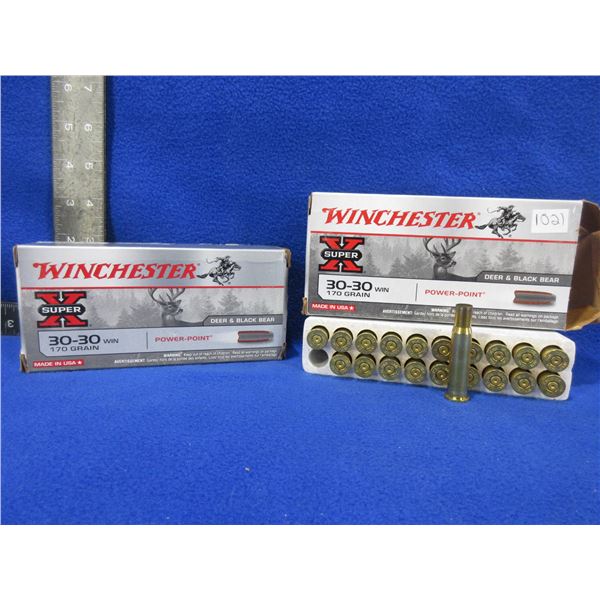 Brass Only - 30-30 Win. Unprimed Winchester