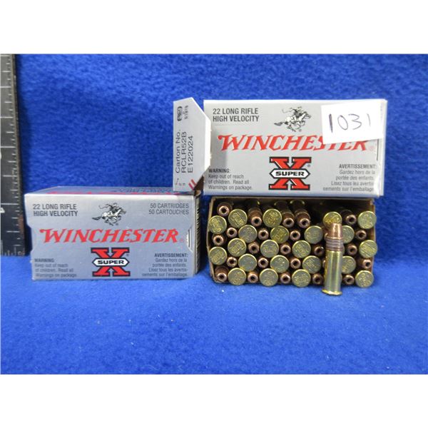22 LR 40gr HV Power-Point Winchester SuperX Cartridges