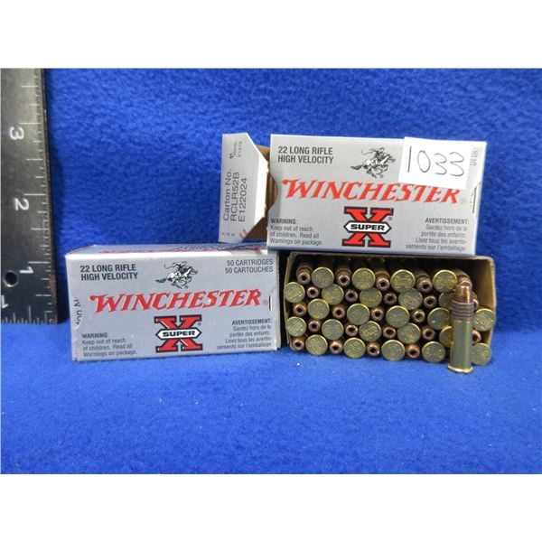 22 LR 40gr HV Power-Point Winchester SuperX Cartridges