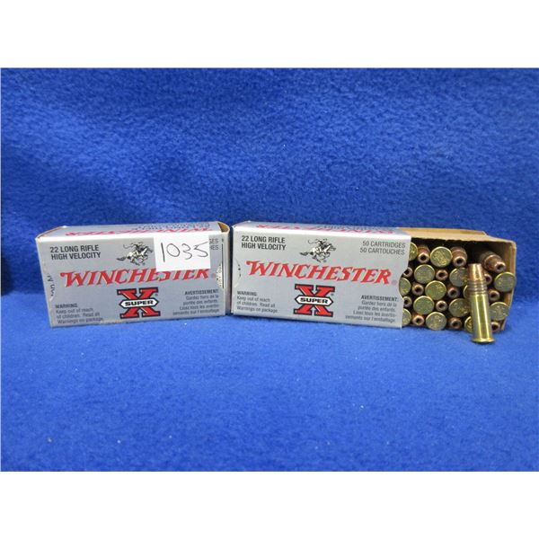 22 LR 40gr HV Power-Point Winchester SuperX Cartridges