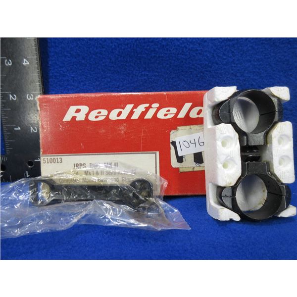 Redfield Complete Mount-Base and Rings - Double Dovetail