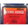 Image 2 : Millet 1" High Scope Rings - Turn In Style - Appear Unused