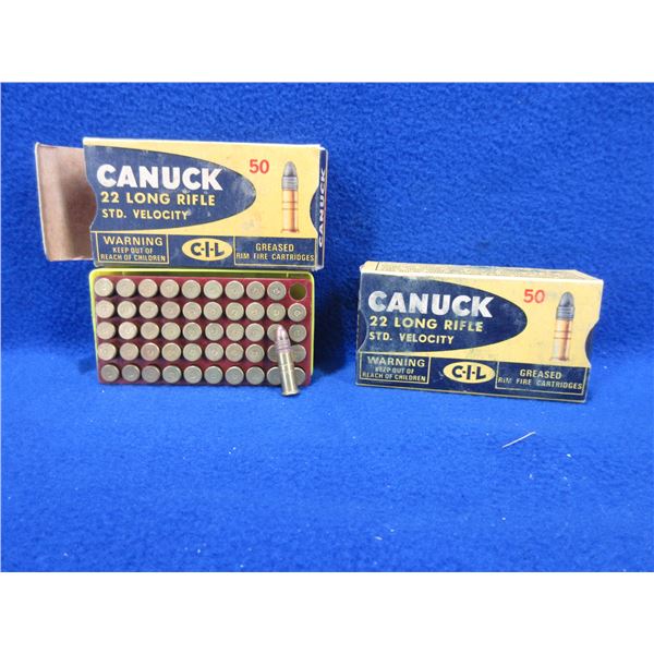 Collector Ammo - 22 LR CIL Canuck Cartridges