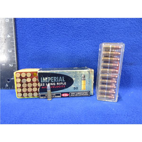 22 LR HV CIL Imperial Cartridges - 2 Boxes of 50