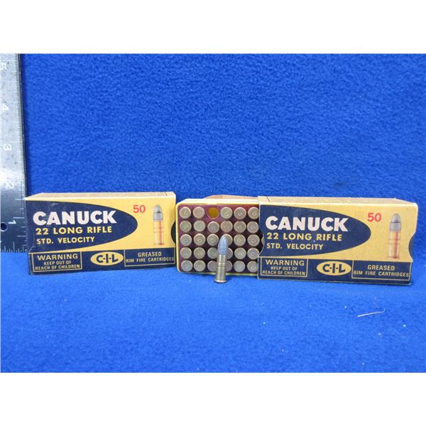 Collector Ammo - 22 LR CIL Canuck Cartridges