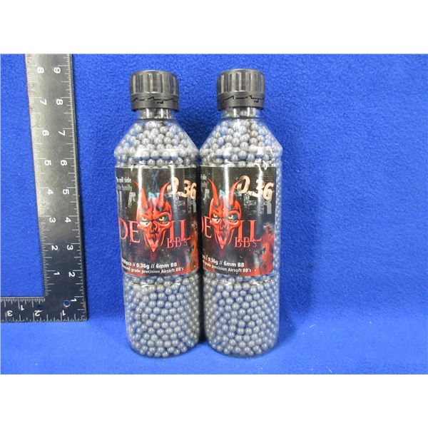 Blaster Devil Airsoft BB's - 0.36g/6mm BB