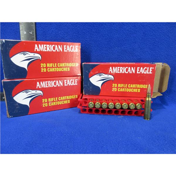 308 Win. 150gr BT Federal American Eagle Cartridges