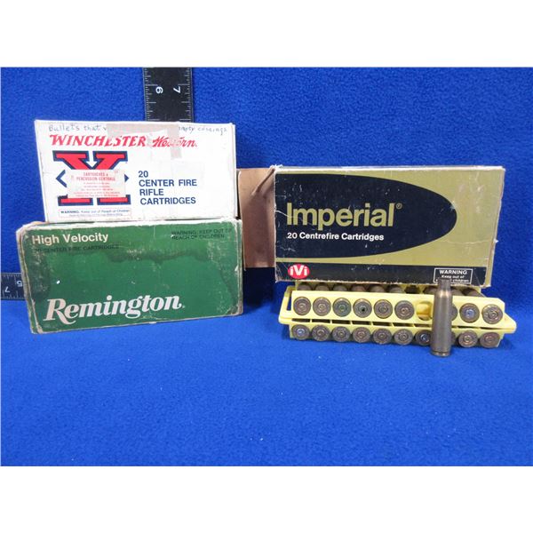 Brass Only - 250 Savage Unprimed - 3 Boxes of 20