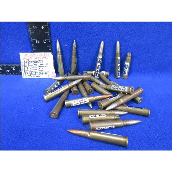 Lot of Misc. Collector 303 British Military Cartridges