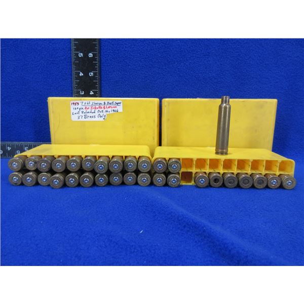 Brass Only - 7X61 Sharpe's & Hart Norma Unprimed