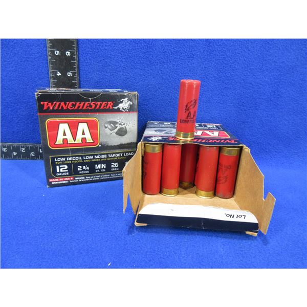 12 Ga 2 3 4 8 Shot Winchester AA Target Load Shotshells 12-ga-2-3-4-8-shot-winchester-aa-target-load-shotshells