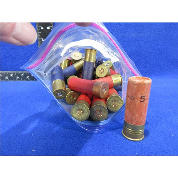 12 Ga 2 3/4" Mixed Shotshells - Bag of 29
