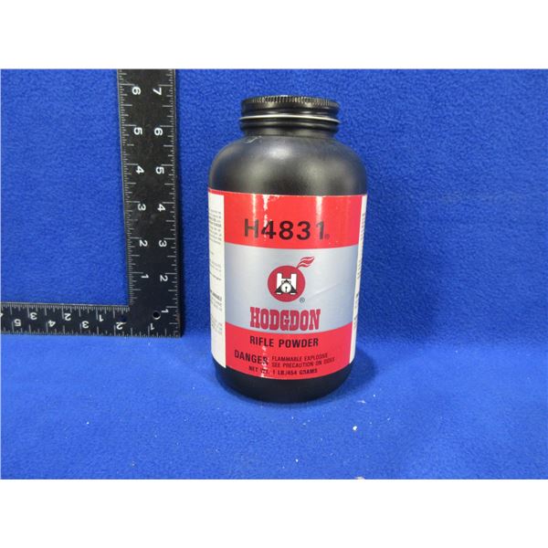 Hodgdon H4831 Rifle Powder - 748 Grams Including Tub