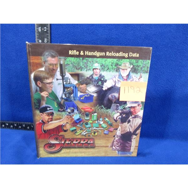 1 Book - Sierra Rifle and Handgun Reloading Data - Edition V