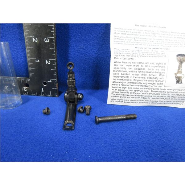 Lyman No. 2 Tang Sight for Winchester Model 1894
