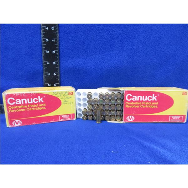 Brass Only - 38 Spl Unprimed - Box of 50, Box of 42