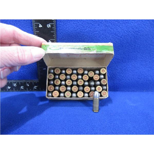 Collector Ammo - 38 Cal. Automatic Colt Win. Cartridges