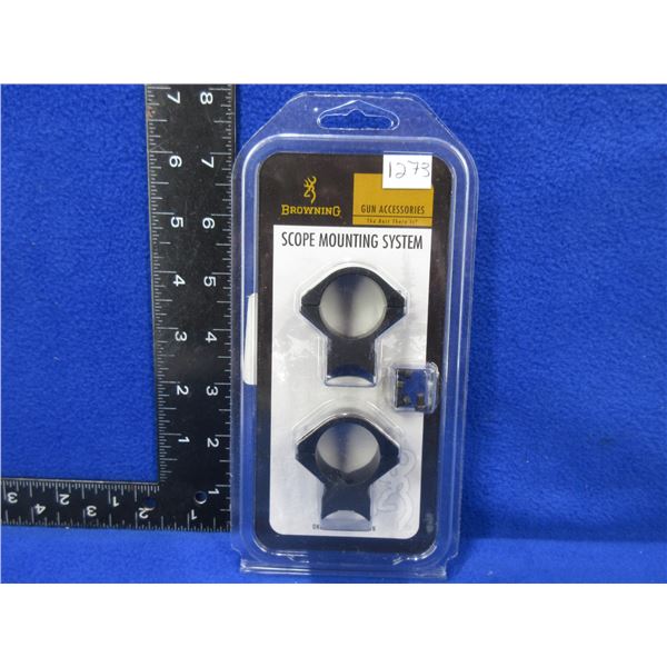 NEW - Browning T-Bolt 1" Standard Scope Rings
