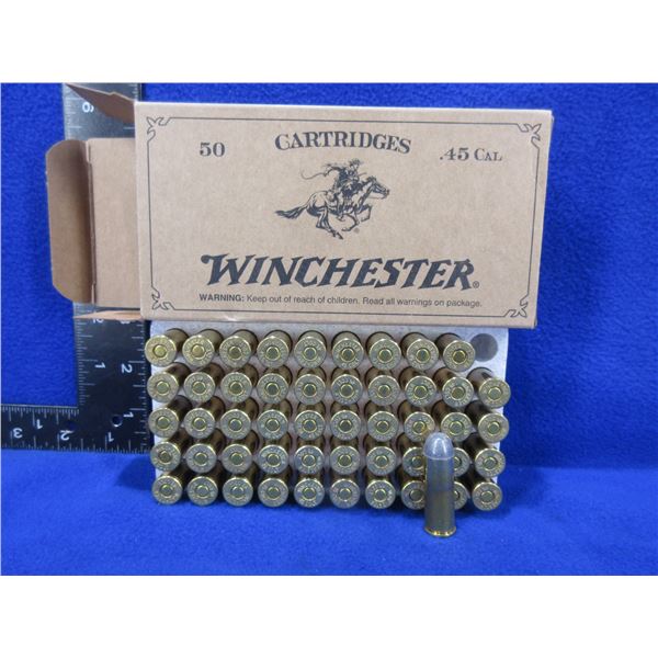 45 Colt 250gr LFN Win. Cowboy Action Loads Cartridges