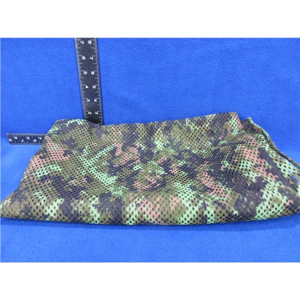 Screen Camouflage Individual Soldier Temperate Woodland