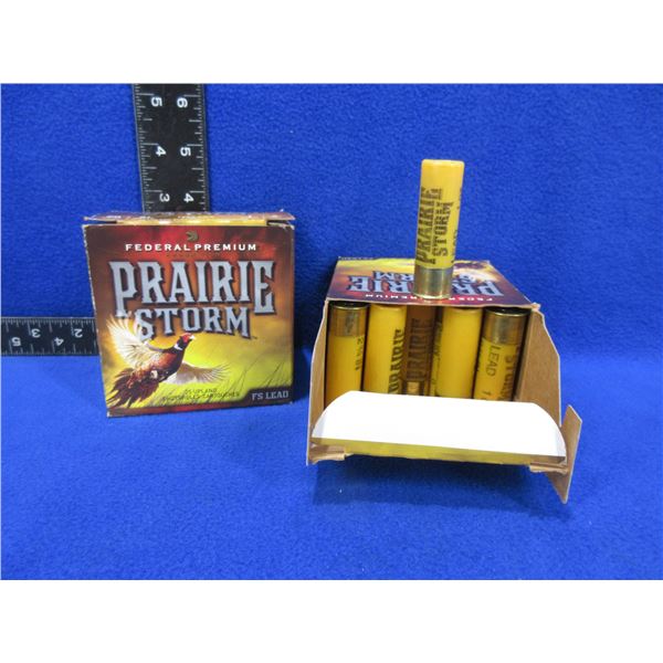 20 Ga 2 3/4" 6 Shot Federal Prairie Storm Shotshells