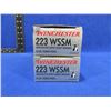Image 2 : 223 WSSM 64gr PP Winchester SuperX Cartridges