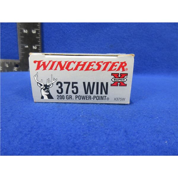 375 Win. 200gr PP Winchester SuperX Cartridges