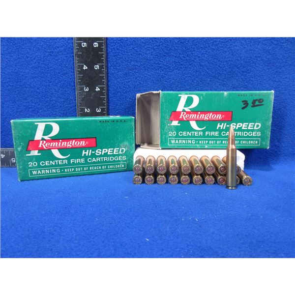 Collector Ammo - 222 Rem. Mag 55gr SP Rem. Cartridges