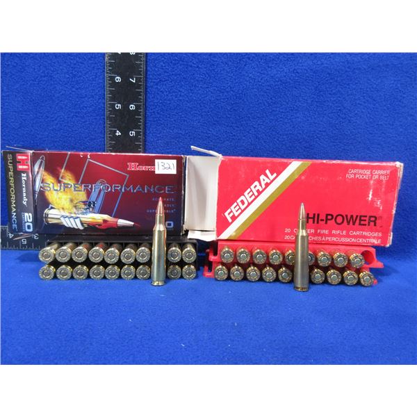 257 Roberts 117gr Federal and Hornady Cartridges