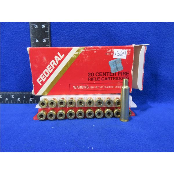 Brass Only - 257 Roberts Unprimed - Box of 20