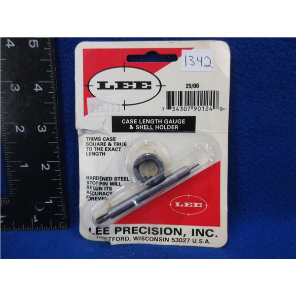 Lee 25-06 Case Length Gauge and Shellholder # 2