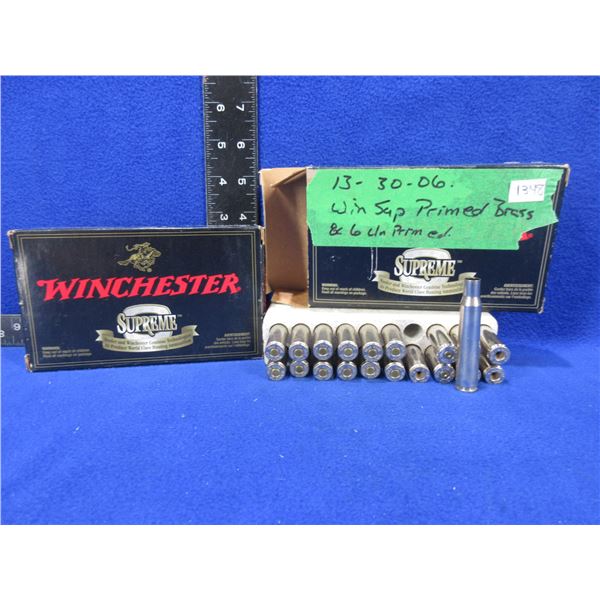 Primed and Unprimed Brass Only - 30-06 Sprg