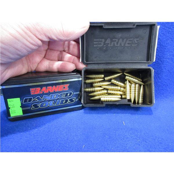 25 Cal. .257" 90gr Spitzer Solid Barnes Bullets