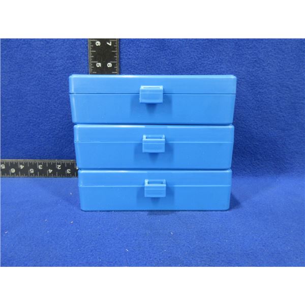 3 Dillon Precision 45 ACP/10MM 50 Ct Empty Ammo Boxes