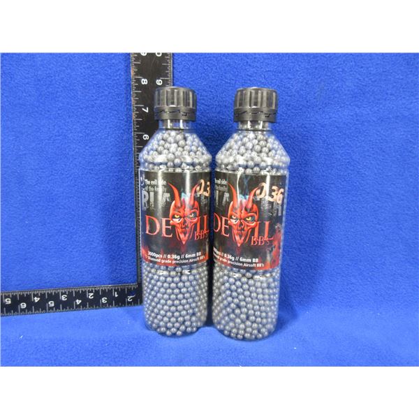 Blaster Devil Airsoft BB's - 0.36g/6mm BB